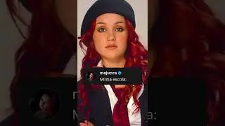 Com quem essa menina aprendeu a ser rebelde desse jeito? #mexico #humor #novela #latinsinger
