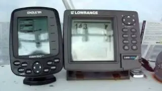 My 19ft Center Console Running in the bay.