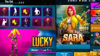 CAN'T BELIEVE - LUCKY SARA CRATE OPENING ( LEGENDARY EMOTE AND OUTFITS )