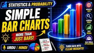 Simple Bar Chart in Statistics|STA301|Lecture 14|Urdu|Hindi