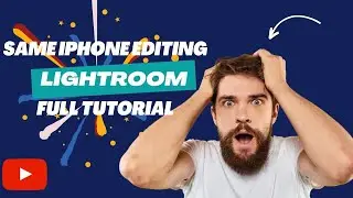 same i Phone photo editing Lightroom main full tutorial video #foryou #viralvideo #shorts