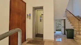 Modernized 1970s FIAM elevator in Sorrento, Italy
