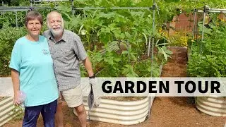 Backyard Garden Tour | Nancy & Gregg's Custom Paradise!