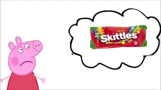 Piggy Peppa Pig Skittles MeMe-Meme Mentom