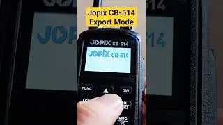 Jopix CB-514 Export Mode - How it's done! 
