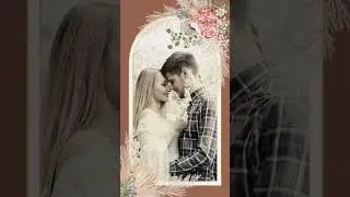 Boho Arch Video Invitation, Save the Date Wedding Invite, Animated Party Invite