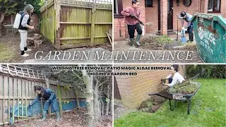 Garden Maintenance | Weeding, Tree Removal, Patio Magic, Digging a Bed