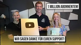 1 Million Abonnenten - Wir sagen DANKE!
