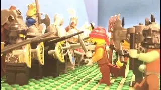 Lego Castle: The battle for freedom -stop motion animation