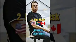 Top 5 Richest People In the World 2024 🌍💸 || #rich #elonmusk #shorts