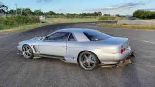 The crazy Re-amemiya built Eunos Cosmo 20B at ebisucircuit (sold and exported by Powervehicles.com)