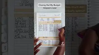 HOW TO CLOSE OUT YOUR BUDGET | BUDGETING FOR BEGINNERS | TAYLORBUDGETS