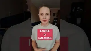 I AGREE или I AM AGREE? Популярная ошибка.