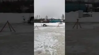 01.01.17 1-й гектарный пруд, ещё один осётр