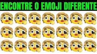 QUÃO BONS SÃO SEUS OLHOS? #26 | Encontre o emoji diferente | Teste de quebra-cabeças com emoji