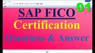 SAP FICO Certification Questions with Answer #01