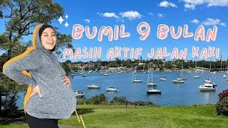 2 MINGGU LAGI LAHIRAN, BUMIL MASIH AKTIF JALAN PAGI