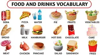 Master Food & Drink Vocabulary in English | Listen, Learn, and Practice!