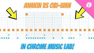 I RECREATED Anakin vs Obi-Wan in CHROME MUSIC LAB! (Here's how it turned out..!)