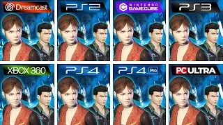 Resident Evil – Code Veronica (2000) Dreamcast vs PS2 vs GameCube vs PS3 vs XBOX360 vs PS4/PRO vs PC