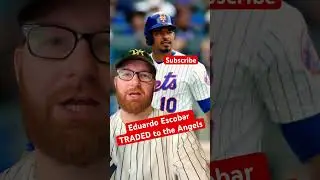 METS TRADE EDUARDO ESCOBAR TO THE ANGELS #shorts #mets #angels #mlb #sports #ytshorts