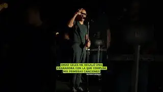 Omar Geles me regaló una grabadora con la que compuse mis primeras canciones. #WilfranCastillo