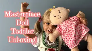 😮Unboxing Affordable Reborn Child Doll Alternative! Masterpiece Doll By Ashton Drake Galleries!