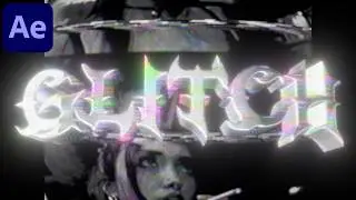 VHS Glitch effect - After Effects Tutorial