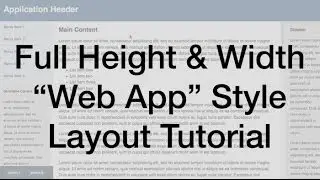 Full Height and Width 