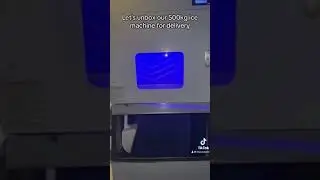 Let's unbox 500kg Ice Cube Machine!