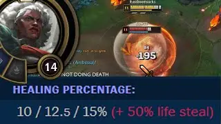 The New Champ Ambessa Scales With Lifesteal, So I Went Full Lifesteal