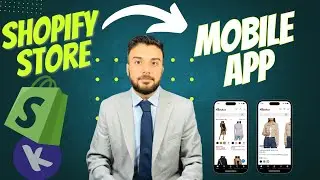 Convert Shopify Store to Mobile App || How to convert website to Mobile App using Kodular