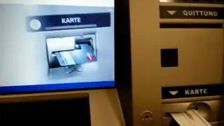 Withdraw Money on German ATM