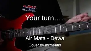 Air Mata - Dewa cover instrumental guitar tab