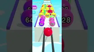 Ball Run 2048 Infinity: set a new record! Lvl 55