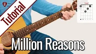 Lady Gaga - Million Reasons | Gitarren Tutorial Deutsch