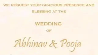 Wedding - Abhinav 💕Pooja | 19-01-2025 9:00 AM | ISKCON Kalyana Mantapa, Rajajinagar, Bengaluru.