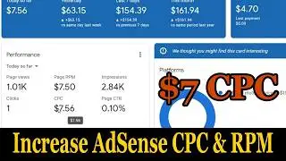 $6 CPC Boost Your AdSense Earnings | High CPC  High RPM AdSense Strategy 2026