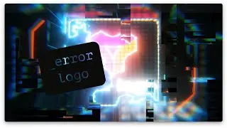 Cyber Error Logo Reveal