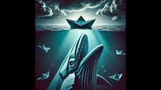 Origami Ship Tutorial - Watch a Whale Swallow It in Stop Motion!