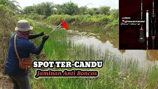 SPOT CANDU || ANTI BONCOS || CASTING GABUS HARUAN || TEST TRV ROS DAIDO XPEDITION 6LBS