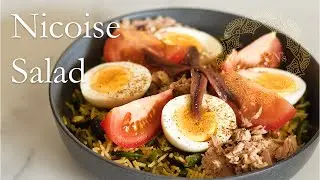 A Simple Nicoise Salad with an Indian Twist