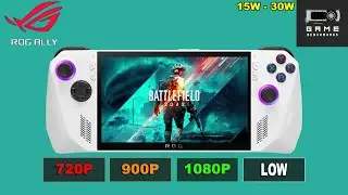 Battlefield 2042 On The ROG ALLY, Performance Review 2024