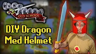 3D Printed OSRS Dragon Med Helmet