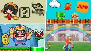 Evolution of Super Mario Microgames in WarioWare (2003 - 2021)
