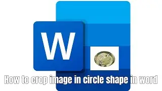 How to crop image in circle shape in word | Microsoft Word Trick: Crop Any Photo into a Circle