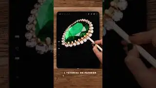 Emerald Ring Drawing in 