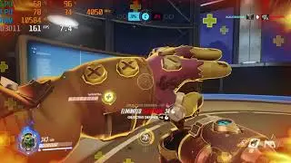 Overwatch Benchmark Epic Settings Legion 5 RTX 3060 Ryzen 5800h 1080p