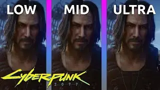 Cyberpunk 2077 – PC Extended Graphics Comparison (All Settings compared | No RayTracing)