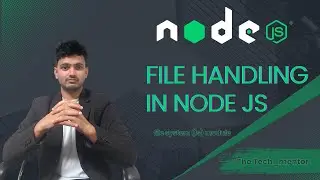 Node.js File System (fs) Module | Read, Write, Delete Files | Node.js Series #4